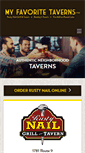 Mobile Screenshot of myfavoritetaverns.com